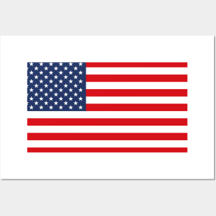 American flag Posters and Art